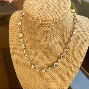 Givenchy Gold & Crystal Necklace